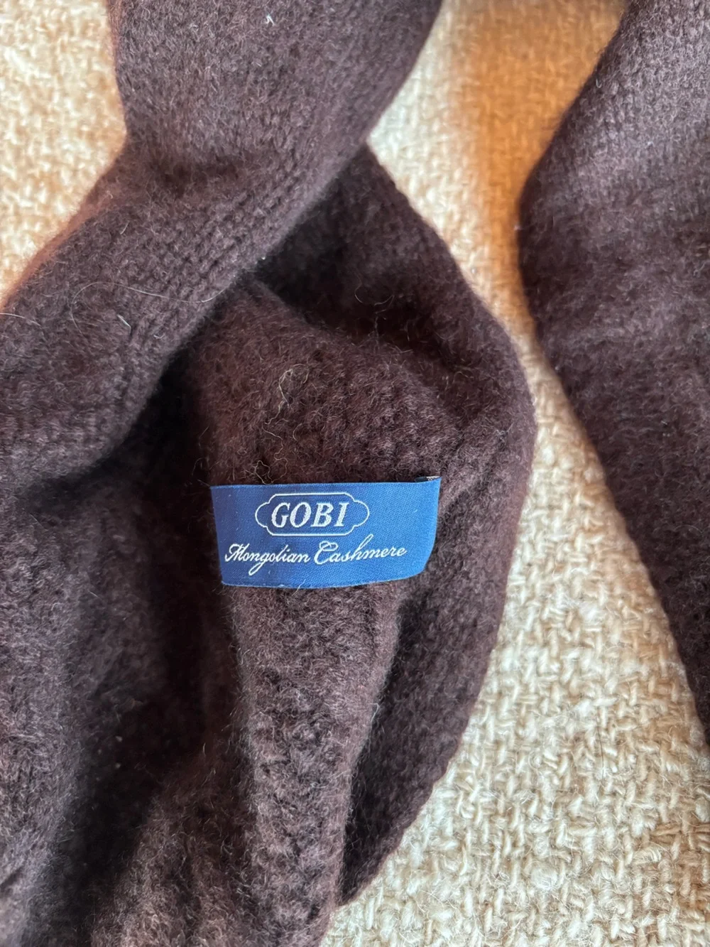 Mongolian Cashmere Scarf
